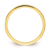 10K Gold 1.2mm Flat Satin Stackable Band-1STK23-120Y-4-WBC