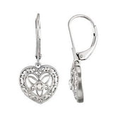 Sterling Silver .02 CTW Diamond Lever Back Earrings-67991:101:P-ST-WBC