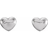 14K White .02 CTW Diamond Heart Earrings-86192:6005:P-ST-WBC