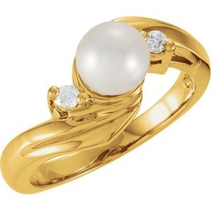 Pearl Bypass Ring-60630:209208:P-ST-WBC