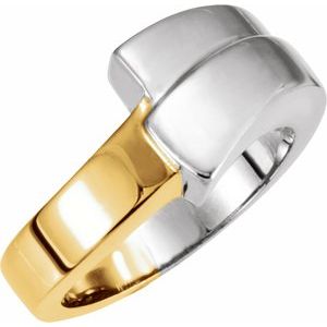 14K White/Yellow Fashion Ring-50279:265907:P-ST-WBC