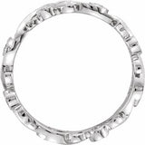 14K White 1/4 CTW Diamond Eternity Band Size 9-69816:6028:P-ST-WBC