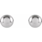 14K White 6 mm Ball Stud Earrings-23932:60016:P-ST-WBC