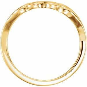 14K Yellow Heart Ring-51576:102:P-ST-WBC