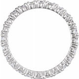 14K White 1 1/3 CTW Diamond Eternity Band Size 4-122026:6025:P-ST-WBC