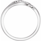 Platinum Heart Ring-51573:104:P-ST-WBC