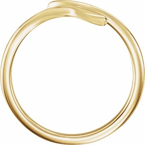 14K Yellow Snake Ring-51667:102:P-ST-WBC