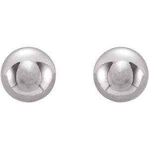 Stainless Steel 4 mm Ball Stud Piercing Earrings  -21519:2315180:P-ST-WBC