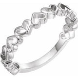 Platinum Heart Ring-51574:104:P-ST-WBC