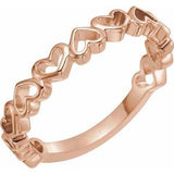 Platinum Heart Ring-51574:104:P-ST-WBC