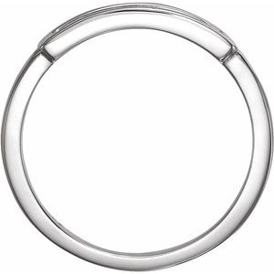 14K White Open Bar Ring-51742:101:P-ST-WBC