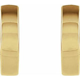 14K Yellow 10.2x2.7 mm Hinged Earring  -21635:10026:P-ST-WBC