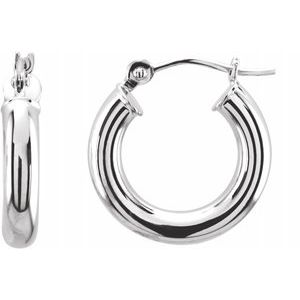 14K White 15 mm Tube Hoop Earrings-20826:163866:P-ST-WBC