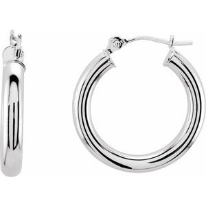 14K White 20 mm Tube Hoop Earrings-20826:163867:P-ST-WBC