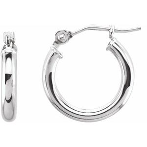 14K White 13 mm Tube Hoop Earrings-20270:163848:P-ST-WBC