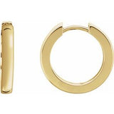 14K Yellow 16 mm Hinged Hoop Earrings-20172:136036:P-ST-WBC