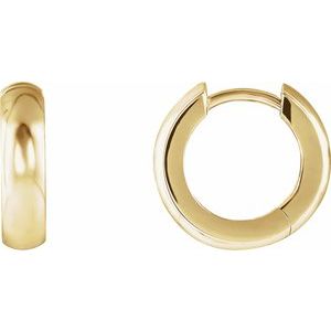 14K Yellow 14.25 mm Hinged Hoop Earrings-21645:234291:P-ST-WBC