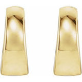 14K Yellow & White 10.25 mm Hinged Earrings -21656:10010:P-ST-WBC