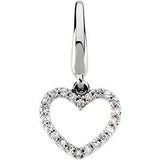 14K White 1/10 CTW Diamond Heart Charm-67135:84409:P-ST-WBC