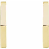 14K Yellow Geometric Hoop Earrings -86792:601:P-ST-WBC