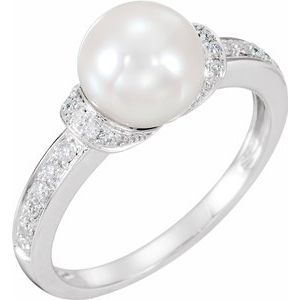 Accented Pearl Ring-62792:276567:P-ST-WBC