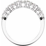 Platinum 1 CTW Diamond Anniversary Band-653561:603:P-ST-WBC