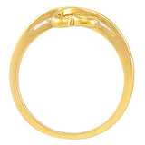 10K Yellow 14 mm Double Heart Ring-5235:11025:P-ST-WBC