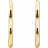 14K Yellow Heart Hoop Earrings-87040:601:P-ST-WBC