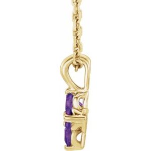 14K Yellow Youth Amethyst 16-18" Necklace-86694:705:P-ST-WBC