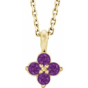 14K Yellow Youth Amethyst 16-18" Necklace-86694:705:P-ST-WBC