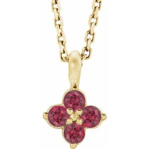 14K Yellow Youth Ruby 16-18" Necklace-86694:725:P-ST-WBC