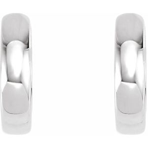 Platinum 11.5 mm Hinged Hoop Earrings-20007:27504530:P-ST-WBC