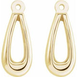 14K Yellow Earring Jackets-793:9029:P-ST-WBC