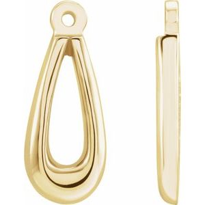 14K Yellow Earring Jackets-793:9029:P-ST-WBC