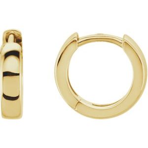 14K Yellow 11.5 mm Hinged Hoop Earrings-20007:27504200:P-ST-WBC