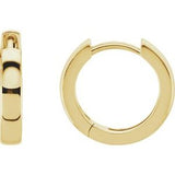 14K Yellow 14 mm Hinged Hoop Earrings-20007:27504500:P-ST-WBC