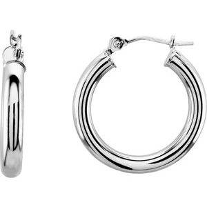 14K White 20 mm Tube Hoop Earrings-20826:163867:P-ST-WBC