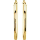 14K Yellow 35 mm Tube Hoop Earrings-20826:163876:P-ST-WBC