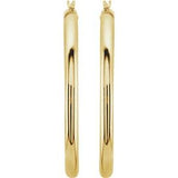 14K Yellow 40 mm Tube Hoop Earrings-20826:163877:P-ST-WBC