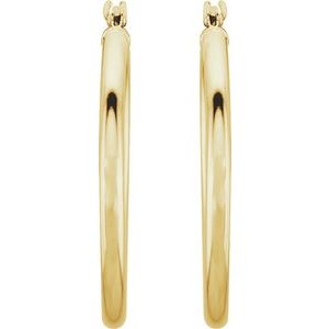 14K Yellow 25 mm Tube Hoop Earrings-20270:163843:P-ST-WBC