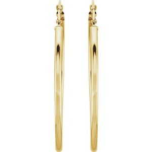 14K Yellow 40 mm Tube Hoop Earrings-20270:163846:P-ST-WBC