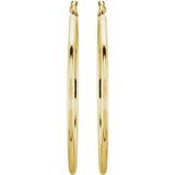 14K Yellow 47 mm Tube Hoop Earrings-20270:163847:P-ST-WBC