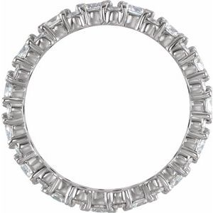 14K White 1 3/4 CTW Diamond Eternity Band Size 6.5 -122360:608:P-ST-WBC
