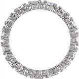 Platinum 1 3/4 CTW Diamond Eternity Band Size 5.5 -122360:605:P-ST-WBC