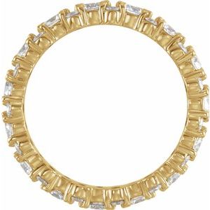 14K Yellow 1 3/4 CTW Diamond Eternity Band Size 8 -122360:614:P-ST-WBC