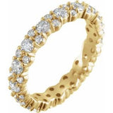 14K Yellow 1 3/4 CTW Diamond Eternity Band Size 5.5 -122360:604:P-ST-WBC