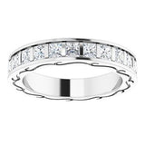 14K White 1 3/4 CTW Diamond Square Eternity Band Size 5-122141:60027:P-ST-WBC