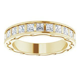 14K Yellow 1 3/4 CTW Diamond Square Eternity Band Size 5-122141:60028:P-ST-WBC