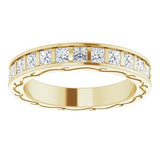 14K Yellow 1 7/8 CTW Diamond Square Eternity Band Size 7-122141:60034:P-ST-WBC