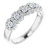 14K White 1/2 CTW Diamond Anniversary Band-122830:60002:P-ST-WBC